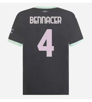 AC Milan Ismael Bennacer #4 Tredje trøje 2024-25 Kort ærmer